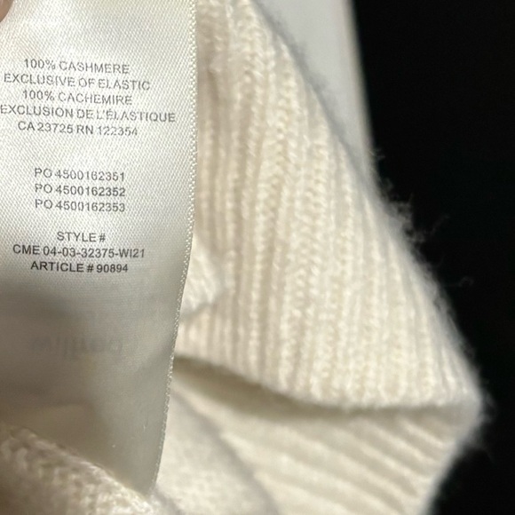 Wilfred Cream Cardigan Sweater - Picture 5 of 6